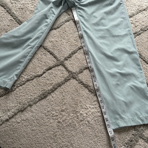 Vintage Jamie Sadock pull on straight leg pants blue high rise large - Picture 5 of 10